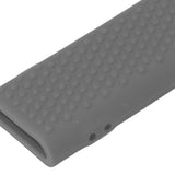 Anti Drop Remote Control Silicone Protective Cover Solar Cell Remote Control Replacement Cover for Samsung TM2180EcoBN59 Grey - Extra Image