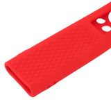 TV Remote Case Silicone Skin Friendly Anti Slip Washable Remote Protective Cover for SAMSUNG BN59 Red