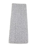Floor Mop Dry Wet Dual Use Microfiber Free Hand Washing Flat Cleaning Tile Mop for Home Use Blue 6 Piece of Pads