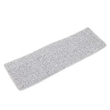 Floor Mop Dry Wet Dual Use Microfiber Free Hand Washing Flat Cleaning Tile Mop for Home Use Blue 6 Piece of Pads