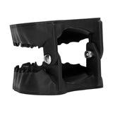 Denture Drill Bit Holder 28 Drill Bits Organizer Portable Denture Bit Holder with Magnet Black - Rear View