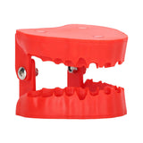Denture Drill Bit Holder 28 Drill Bits Organizer Portable Denture Bit Holder with Magnet Red