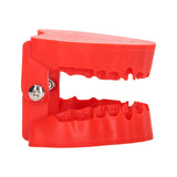 Denture Drill Bit Holder 28 Drill Bits Organizer Portable Denture Bit Holder with Magnet Red
