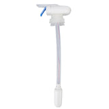 Automatic Drink Dispenser ABS Battery Powered Water Beer Dispenser for Kitchen Feast Outdoor Activities Blue - Front View