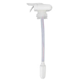 Automatic Drink Dispenser ABS Battery Powered Water Beer Dispenser for Kitchen Feast Outdoor Activities White - Front View