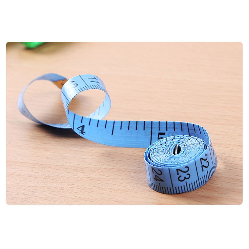 Soft Tape Measure Long Accurate Brilliant Color Cloth Tape Measure for Sewing Tailoring With Iron Head
