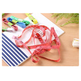 Soft Tape Measure Long Accurate Brilliant Color Cloth Tape Measure for Sewing Tailoring Without Iron Head - 45-Degree Angle