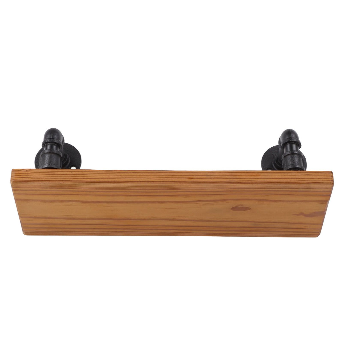 Wall Mounted Shelf Solid Wood Board Wrought Iron Pipe Retro Floating Shelves Wall Shelf for Home Bar Monolayer