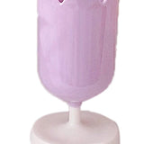 Pen Holder Tulip Shape Innovative Vintage Photo Props Large Capacity Pencil Holder for Office Study Room Home Purple - Side View