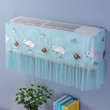 1.5P Air Conditioner Dust Cover Dustproof Wall Mounted Air Conditioner Protective Case Home Decorative Dust Cover White Mushroom Rabbit 1.5P‑2P Within 94cm/37in