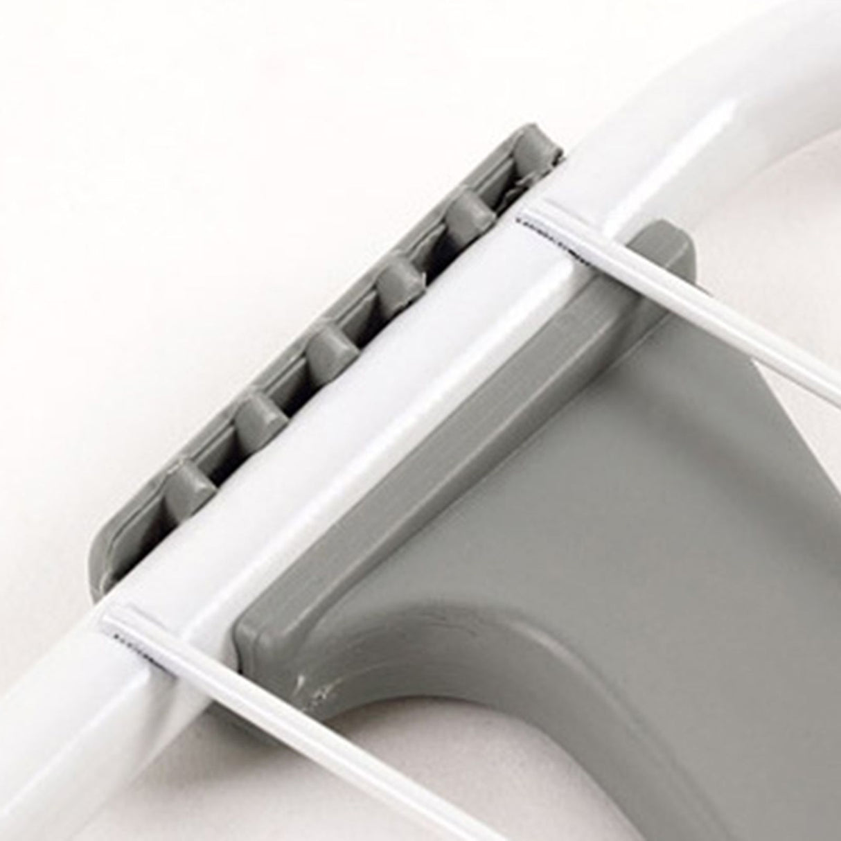 Portable Clothes Drying Rack Multipurpose Collapsible Hanging Drying Rack for Balcony Railings Windowsill Grey