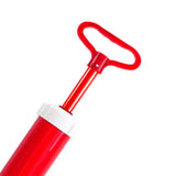 Vacuum Toilet Pipe Plunger Large Suction Cups Quickly Unblock Household Sewer Dredging Plunger Plastic Rod - 45-Degree Angle