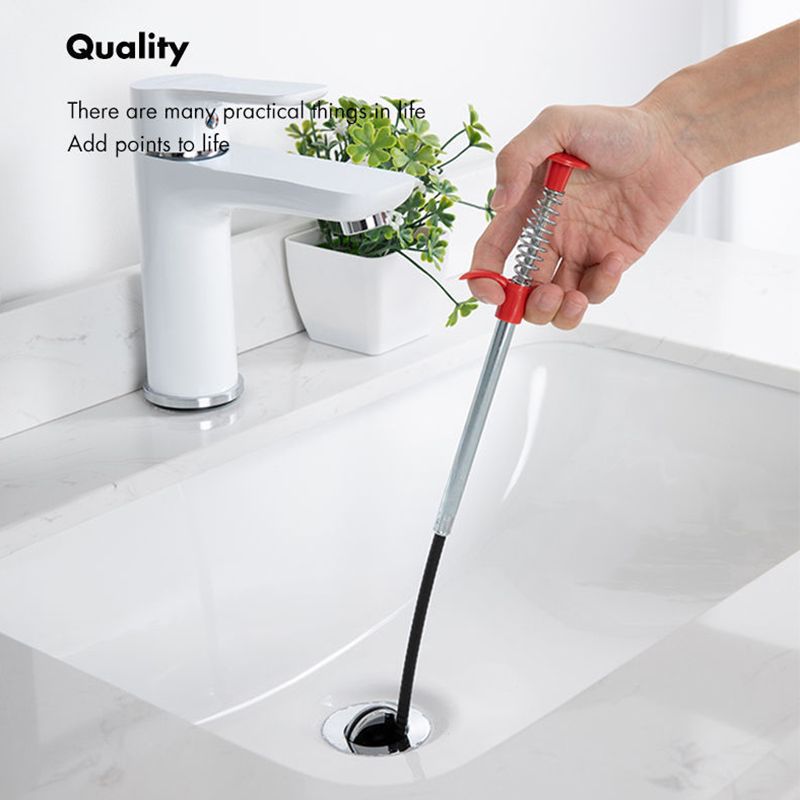 Flexible Sink Grabber Reacher Picker with 4 Claws Sewer Dredging Drain Clog Remove Tool for Home Kitchen Toilet Litter 3meter/9.84feet