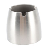 Ashtray Thickened Stainless Steel Rust and Corrosion Protection Home Metal Cone Cigarette Ashtray for Home Office Patio