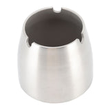 Ashtray Thickened Stainless Steel Rust and Corrosion Protection Home Metal Cone Cigarette Ashtray for Home Office Patio
