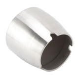 Ashtray Thickened Stainless Steel Rust and Corrosion Protection Home Metal Cone Cigarette Ashtray for Home Office Patio