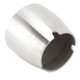 Ashtray Thickened Stainless Steel Rust and Corrosion Protection Home Metal Cone Cigarette Ashtray for Home Office Patio