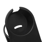 Cup Holder Clip Desk Side Glass Mug Bottle Clamp Stand Plastic for Home Office Storage Black