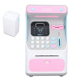 Kids ATM Savings Money Bank Large Capacity Password Safe Face Recognition Money Bank Machine for Kids - Extra Image
