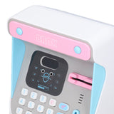 Kids ATM Savings Money Bank Large Capacity Password Safe Face Recognition Money Bank Machine for Kids