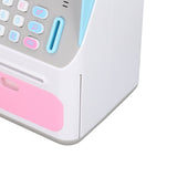 Kids ATM Savings Money Bank Large Capacity Password Safe Face Recognition Money Bank Machine for Kids