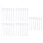 5 Pack Disposable Toilet Bowl Brushes Multipurpose Efficient Crevice Hole Brush for Toilet Corner Bath Corner Keyboard