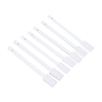 5 Pack Disposable Toilet Bowl Brushes Multipurpose Efficient Crevice Hole Brush for Toilet Corner Bath Corner Keyboard