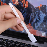 5 Pack Disposable Toilet Bowl Brushes Multipurpose Efficient Crevice Hole Brush for Toilet Corner Bath Corner Keyboard - Extra Image