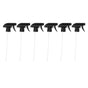 6Pcs Spray Bottle Replacement Nozzle Reusable Mist Stream Spray Tops Supplies Black 28mm