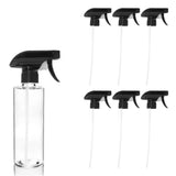 6Pcs Spray Bottle Replacement Nozzle Reusable Mist Stream Spray Tops Supplies Black 28mm
