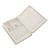 Jewellery Box Leather Jewelry Storage Case Large Capacity Portable for Earring Necklace