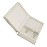 Jewellery Box Leather Jewelry Storage Case Large Capacity Portable for Earring Necklace