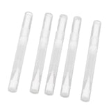 5 Set Empty Nail Oil Pen Transparent Plastic Tube Nylon Fiber Brush Cuticle Oil Pen for Travel - Rear View