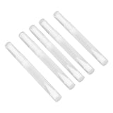 5 Set Empty Nail Oil Pen Transparent Plastic Tube Nylon Fiber Brush Cuticle Oil Pen for Travel