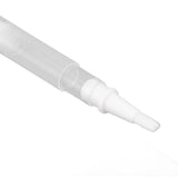 5 Set Empty Nail Oil Pen Transparent Plastic Tube Nylon Fiber Brush Cuticle Oil Pen for Travel