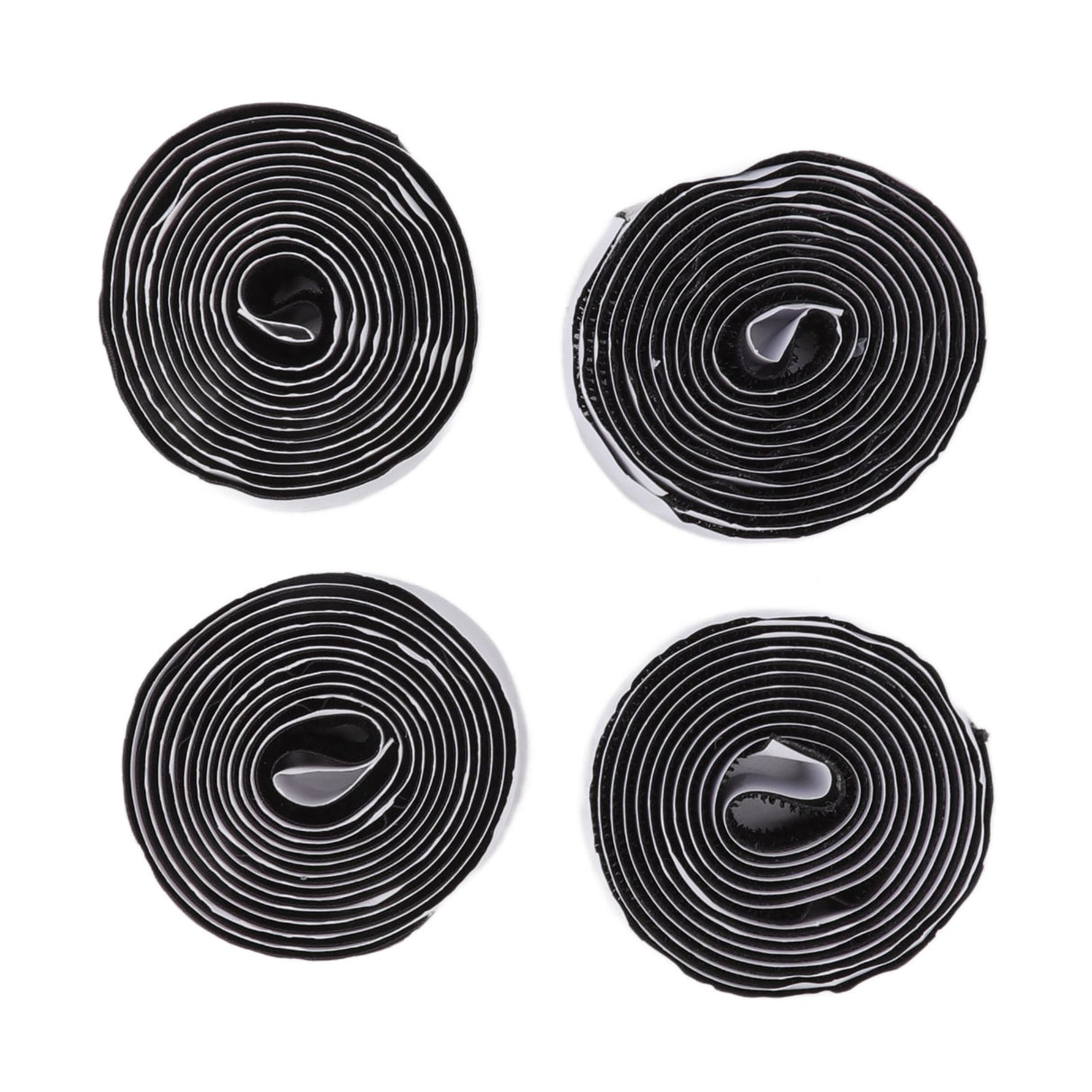 4PCS Self Adhesive Hook and Loop Tape Polyester Super Viscous Roll Sticky Back Strip for Home Storage