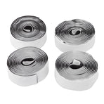 4PCS Self Adhesive Hook and Loop Tape Polyester Super Viscous Roll Sticky Back Strip for Home Storage