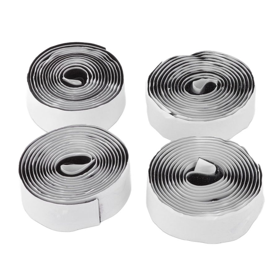 4PCS Self Adhesive Hook and Loop Tape Polyester Super Viscous Roll Sticky Back Strip for Home Storage