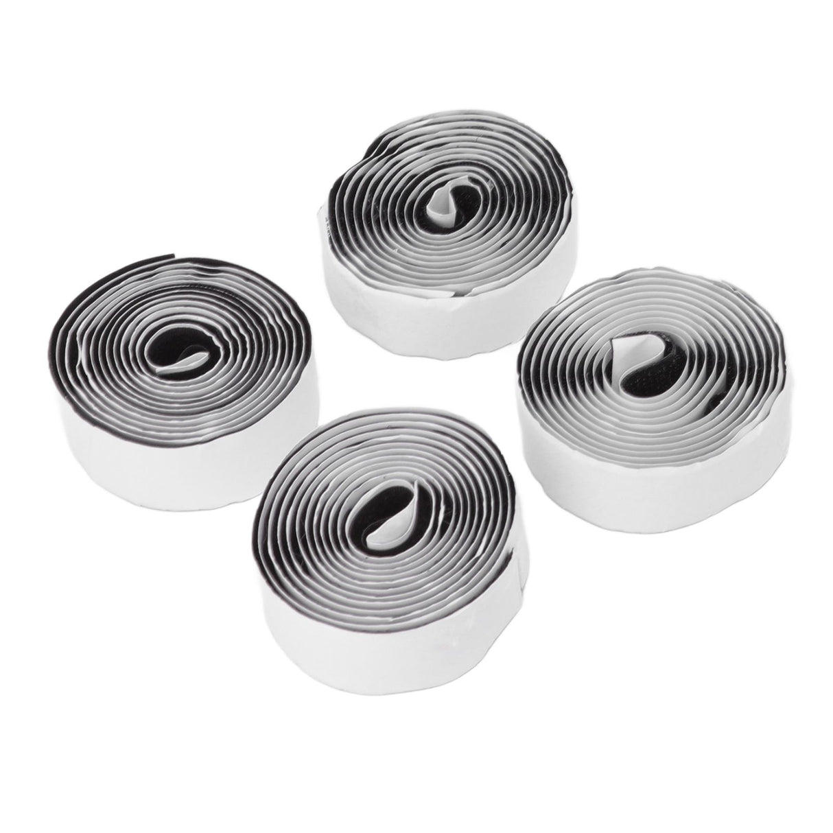 4PCS Self Adhesive Hook and Loop Tape Polyester Super Viscous Roll Sticky Back Strip for Home Storage