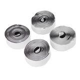 4PCS Self Adhesive Hook and Loop Tape Polyester Super Viscous Roll Sticky Back Strip for Home Storage - Close-Up Angle