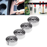 4PCS Self Adhesive Hook and Loop Tape Polyester Super Viscous Roll Sticky Back Strip for Home Storage