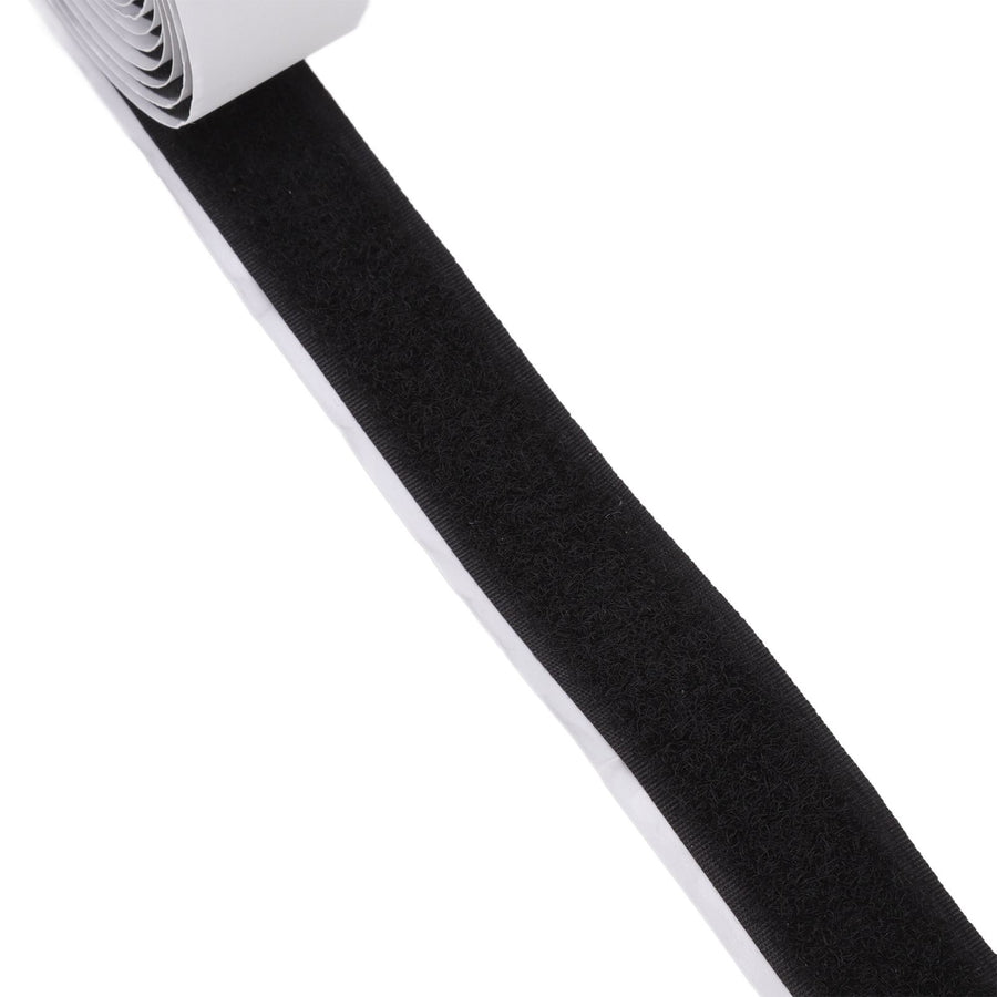 4PCS Self Adhesive Hook and Loop Tape Polyester Super Viscous Roll Sticky Back Strip for Home Storage