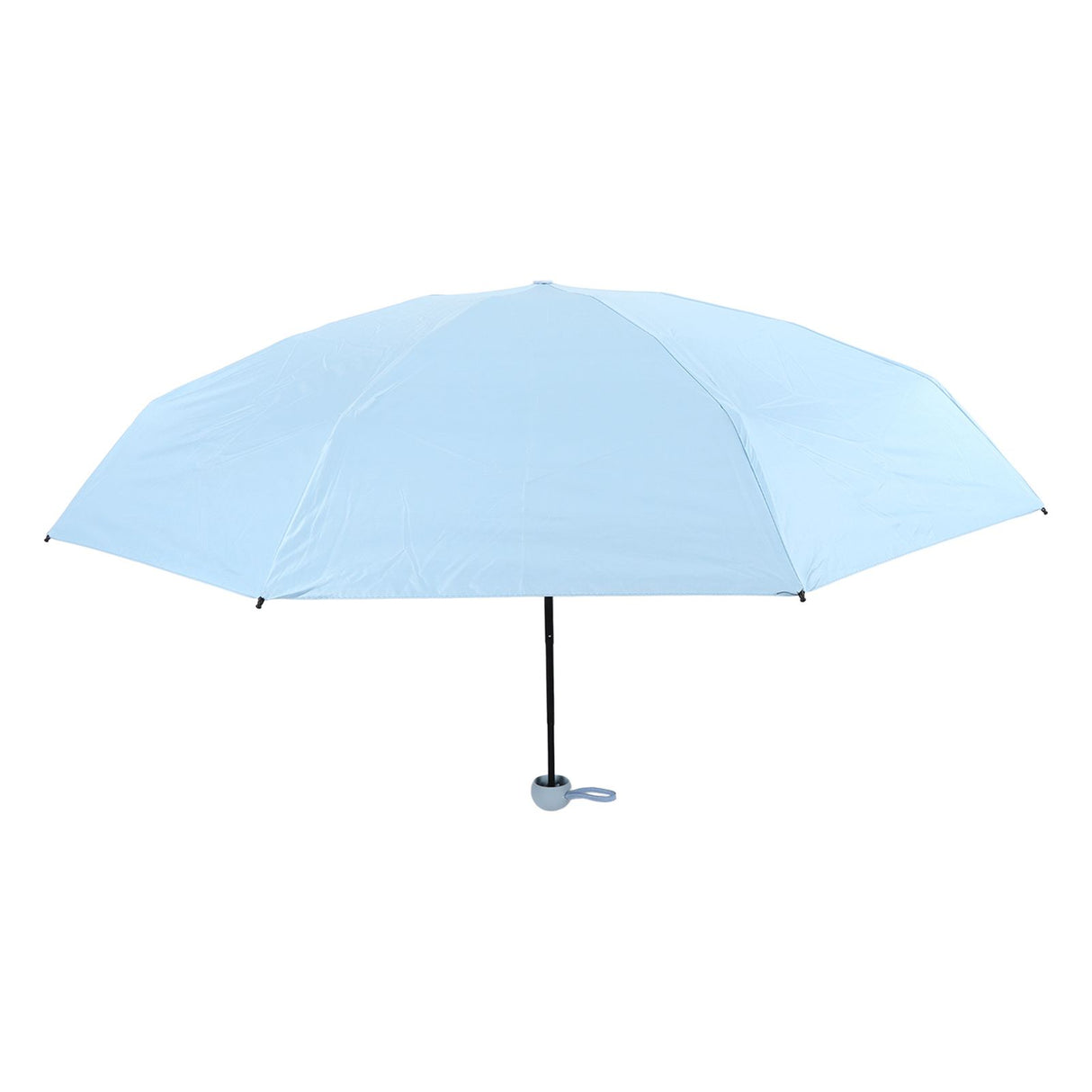 Travel Umbrella Sun Rain 5 Folding UV Protection Present Portable with Box for Men Women Blue