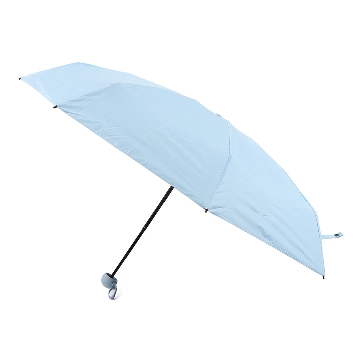 Travel Umbrella Sun Rain 5 Folding UV Protection Present Portable with Box for Men Women Blue