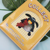 Album PVC Large Capacity Photo Book Pocket Holder Present for Wedding Party Family Yellow - Front View