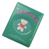 Album PVC Large Capacity Photo Book Pocket Holder Present for Wedding Party Family Green - Front View