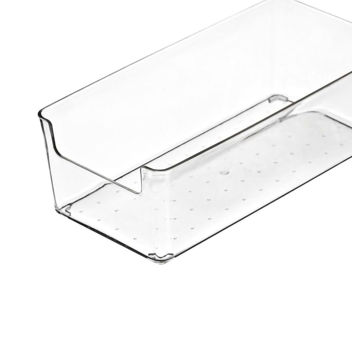 Drawer Storage Trays Durable Transparent Plastic Drawer Storage Divid Box for Kitchen Small Rectangle Box