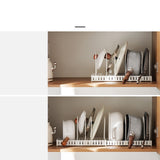 Pot Lid Rack Iron Retractable Pot Lid Organizer Holder for Multiple Cookware Universal Black - Top-Down View