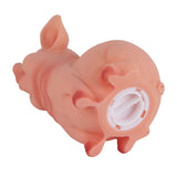 Piggy Bank Cute Pig Appearance Environmentally Friendly Resin Cartoon Piggy Bank Coin Bank Piggy 14x12x11cm - Close-Up Angle