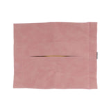 Car Tissue Holder Soft Wearable Odorless Plush Wipes Case Car Napkin Dispenser for Visor Backseat Pink